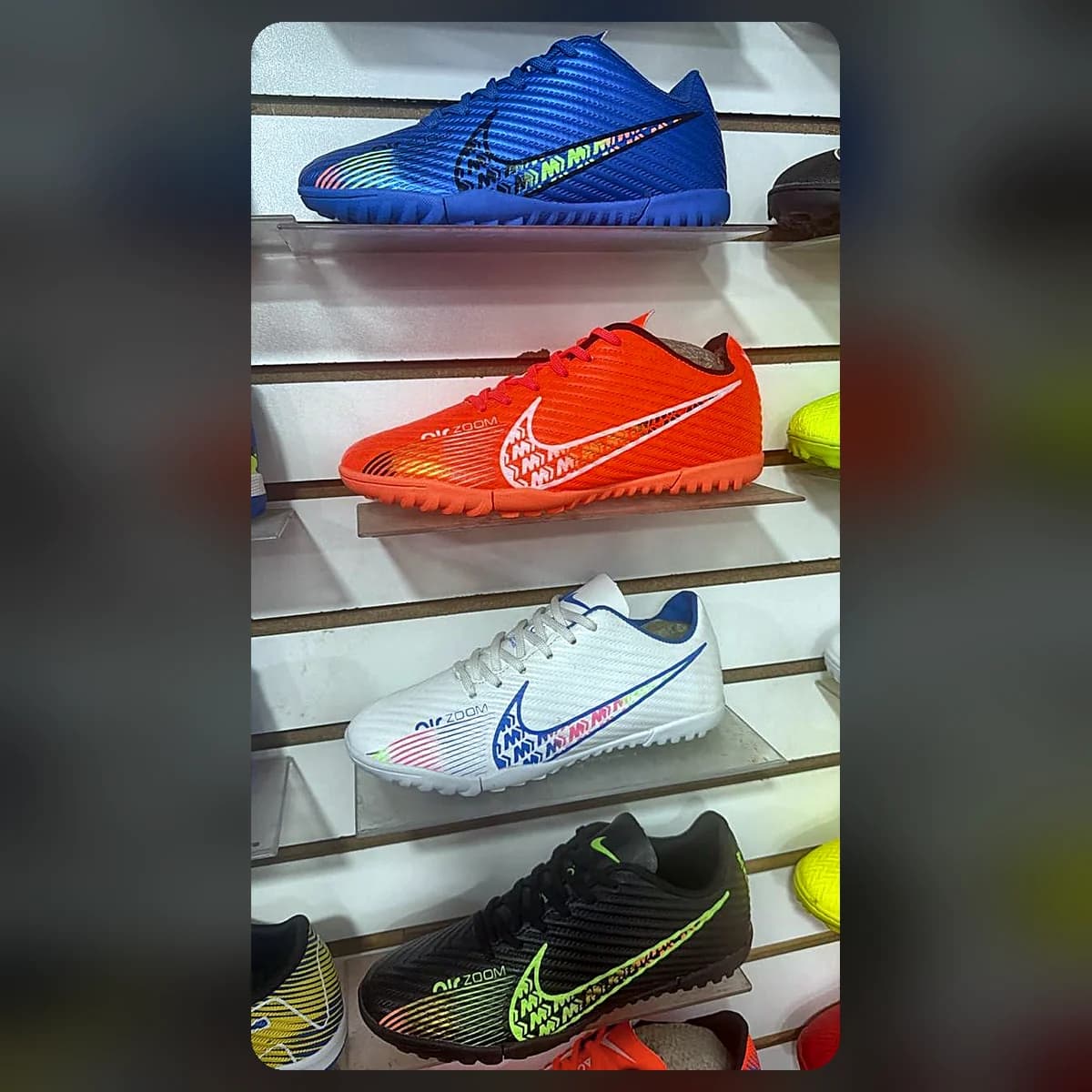 Gomas de fútbol sala y grama (varios modelos)